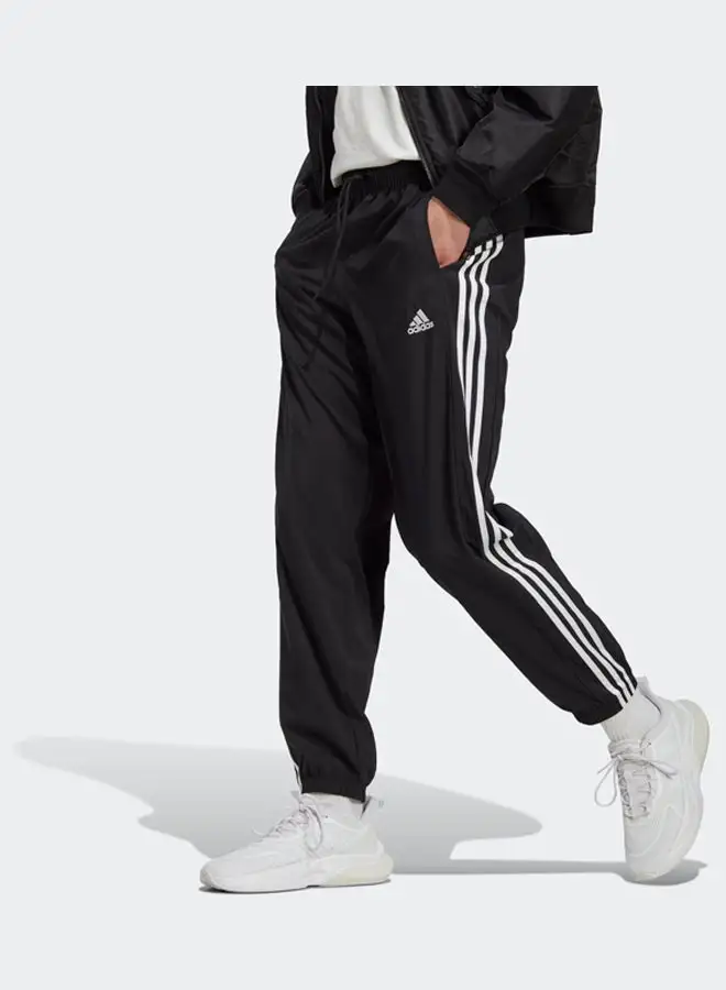 Adidas Aeroready Essentials Elastic Cuff Woven 3-Stripes Tracksuit Bottoms