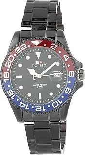 Others Ticarto Black Metal Men Watch