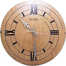 Rhythm Wood Analog Clock - Wall Clocks