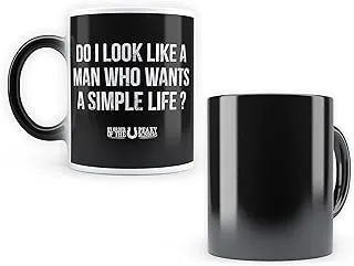 Epic Stuff - Peaky Blinders - Do I Look Like Design Heat Sensitive Magic Coffee Mug - Best Gift for Peaky Blinders Fans/Peaky Blinders Fandom/to Your Loved Ones