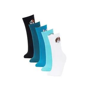 Defacto Boy High Cut Socks - 5 Pack.