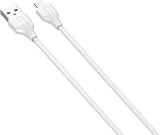 LDNIO LS552 Lightning 2.1A Fast charging Data Cable 2M Length - White