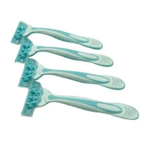 Ladies Shaving Razor , 2 Blades ,4 Pcs