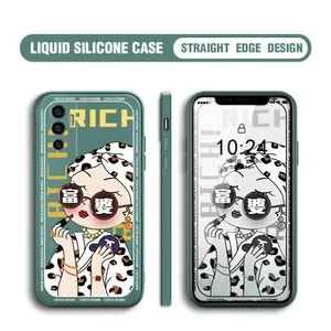 Vivo V23e Case Girl Silicone Phone Cover