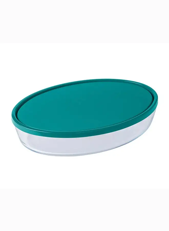 PYREX Pyrex Cook&Store Oval With Lid XL 3.1L Transparent 35 x 24 x 6 cmcm