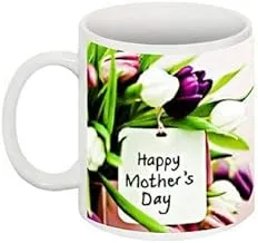 Digital Printed Floral Mother's Day Mug -MUG064-