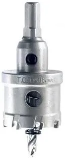 APT TCT 09 Teeth Carbide Hole Saw for Metal, 038 mm Size