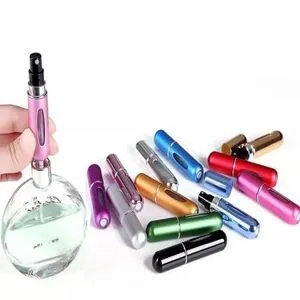 Portable Mini Refillable Perfume Atomizer Bottle - 5Ml - 4PCS