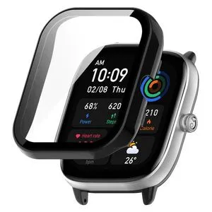 حافظة ساعة واقية Amazfit GTS4 (أسود)