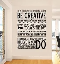 Quotes for Office, Wall Decals for Living Room, Home Decor, Waterproof Wall Stickers, 2724474006730