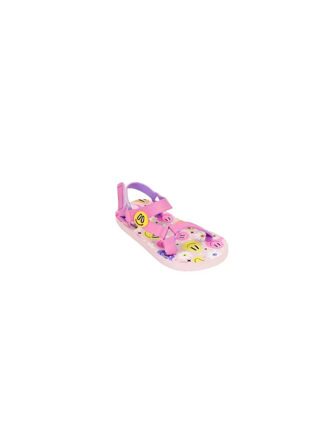 CUBS Pink Smiles and flowers Baby Girl Sling CUBS Sandal 22