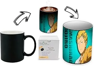 Risty Shop My Hero Academia (Style-142) Gourmet Coffee Magic Mug Superhero Jujutsu Manga Anime Lovers Capacity 350 ml, Dishwasher,Microwave Safe, Must Buy, Birthday Gift.