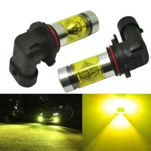 915 Generation New 2x 9005 H10 9145 3000K Yellow 100W LED Headlight Bulbs K