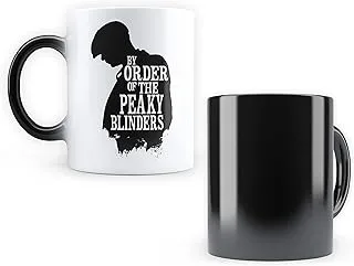 Epic Stuff - Peaky Blinders - by Order of Peaky Blinders Tommy Shelby Design Heat Sensitive Magic Coffee Mug - Best Gift for Peaky Blinders Fans/Peaky Blinders Fandom/to Your Loved Ones