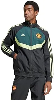 Adidas Football/Soccer Tracksuit Jacket for Men, X-Large, Black/Granite/Pullim