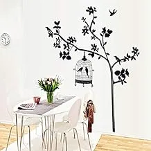 TV Wall Living Room Bedroom Bird Cage Wall Sticker