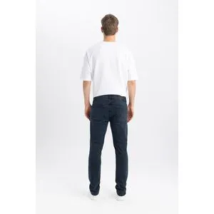 Defacto Man Slim Fit Denim Trousers.