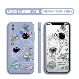 Huawei Nova 3 Case Astronaut Silicone Phone Cover