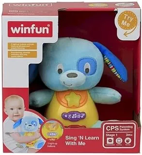 Winfun - Sing N Learn With Me Blueberry Puppet - 000686