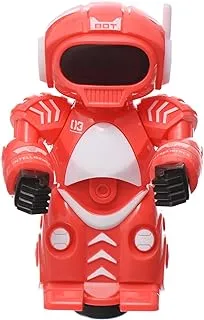 Plastic Robot Man Early Education Containing Music With Light And Amazing Design Add More Funny For Children - Multi Color