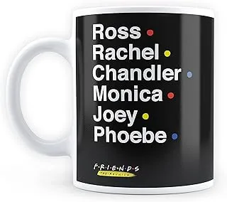 MC SID Razz - Friends: The Reunion - All Characters List (A) Coffee Mug - (with Coaster) Officially Licensed by Warner Bros (USA)