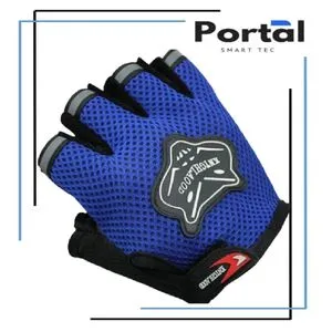 Half Finger Motorcycle Gloves For Joint Protection, Waterproof Padded