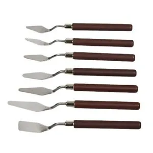 7 Pcs Oil Painting  Set Oil Painting Shovel Oil