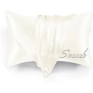 Snooze Satin Pillowcase For Hair And Skin, 48*70 Cm, Off-white