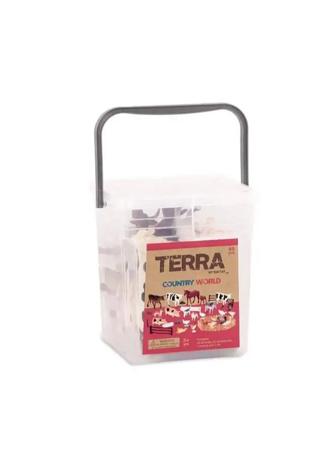 Terra Terra Country World 60-Pieces