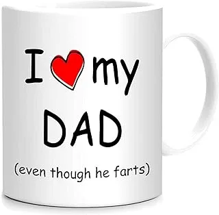 I Love My Dad Funny Mug