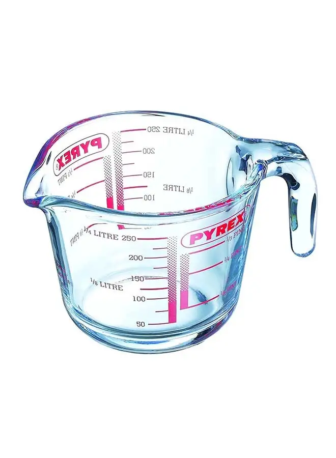 PYREX Classic Measuring Jug 1L Transparent/Red 12 x 17 x 22 cmcm