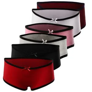 Mesery Bundle Of Six Ultra Soft Hipster Panties - For Girls