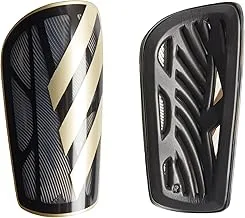 adidas TIRO SG LGE BLACK/GOLDMT/WHITE FOOTBALL/SOCCER SHIN GUARD for Unisex size S