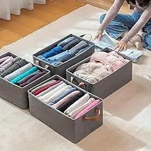 Modern Clothes Organizer Box Assorted Colors