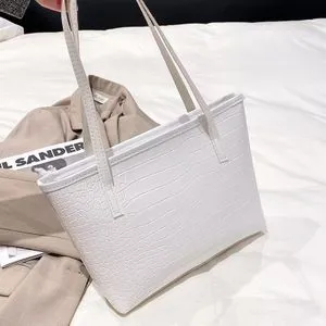 Fashion HandBags Women Bags Tote Bag For Ladies Leather Shoulder Bag Crossbody Bag White