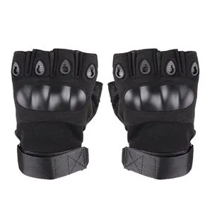 Outdoor Half Finger  AntiSkid Sport  For Hiking XL Black