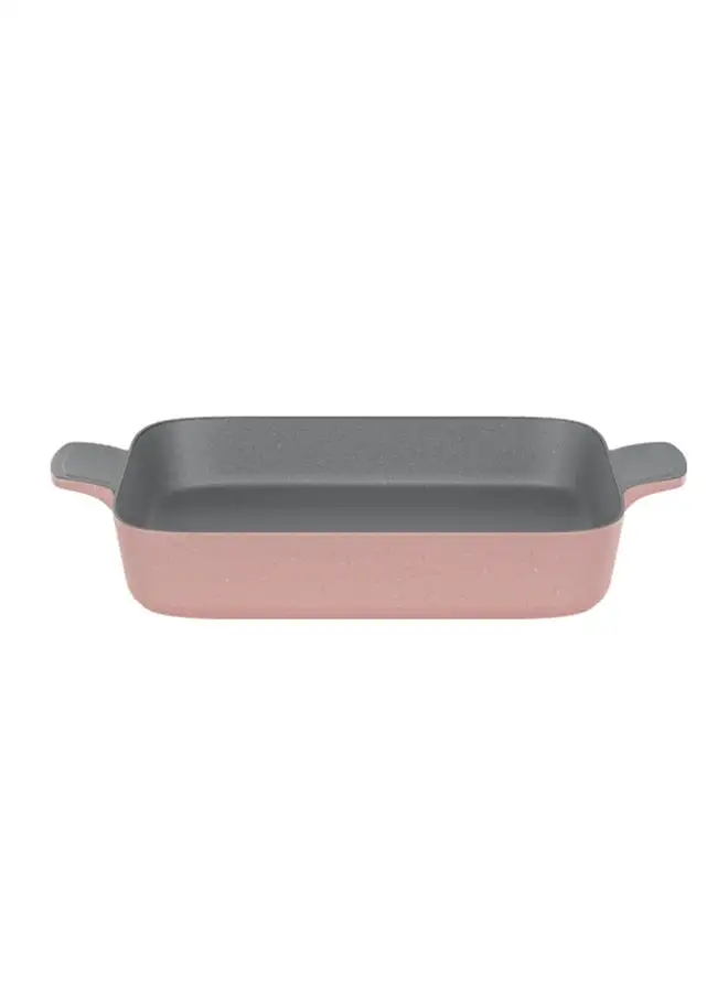 PYREX Granite Rectangular Oven Tray 31 Cm Artisan- Rose Rose