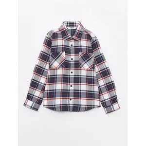 LC Waikiki Plaid Gabardine Boy's Shirt