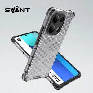 Cellphone case for  Xiaomi Redmi Note 13 / 13 Pro / 13 Pro Plus  4G/5G Shockprook Anti-drop Anti-fall full protective four corner airbag Comefortable Touch Hexagonal pattern