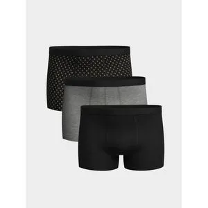 LC Waikiki Standard Fit Cotton Flexible Men's Boxer 3-Piece