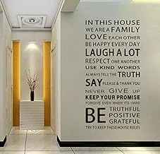 AP English Words 3D Wall Sticker Original Design DIY Friendly Words Wall Decal Home Decoration