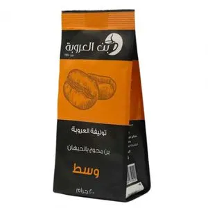 Orouba Blend Ground Coffee With Cardamom – Medium- 200GM