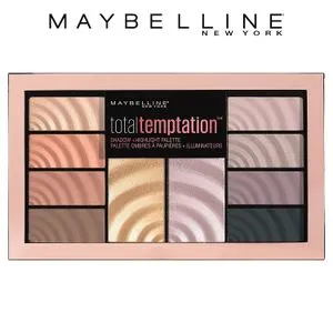 Maybelline New York Total Temptation Eye Shadow & Highlight Palette - 8Shades