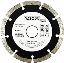 Yato YT-6003 Segmented-HS Diamond Blade, 125 mm Diameter