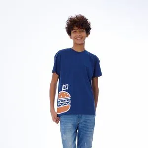 Bebo Boys' T-shirt_Navy Blue