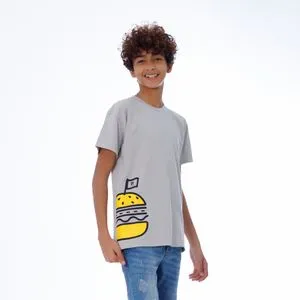 Bebo Boy's T-shirt_Gray