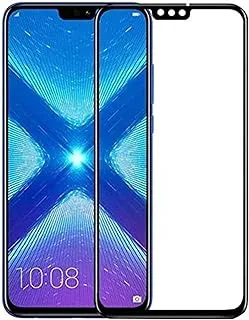 one year warranty_5D Curved Glass Screen Protector for Huawei Honor 8X - Black