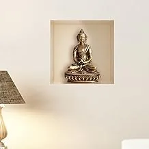 Decorative 3D effect sticker - Statue of Buddha (60x60cm)