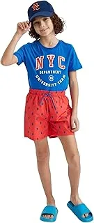 DeFacto Boy Regular Fit Z6192A6 Woven Swimming Short