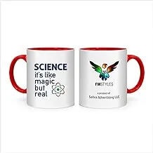 FMstyles SCIENCE - It's Like Magic, But Real - MUG-RED-FMS580